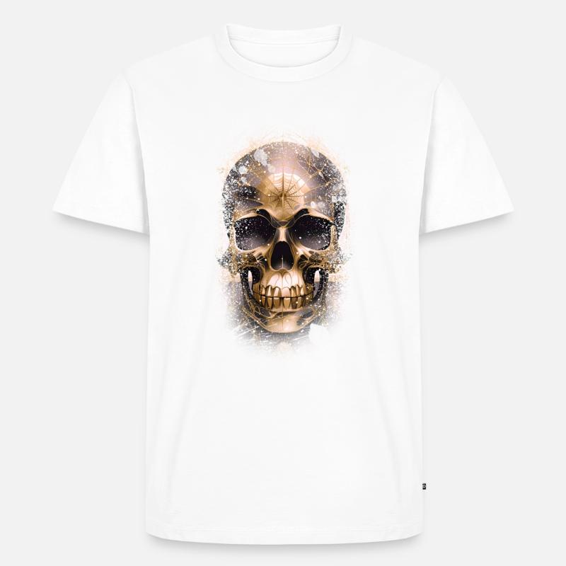 Shinning Mind - Männer Premium Bio T-Shirt - Weiß