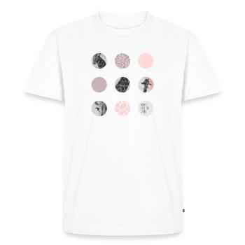 Reach for the stars - Men's Premium Organic T-Shirt - white - Front - Nico (187cm)