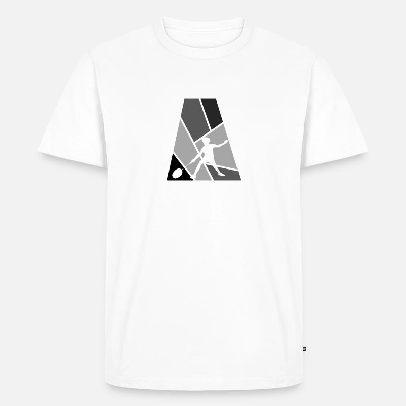 Clear Drop Clear - Männer Premium Bio T-Shirt - Weiß