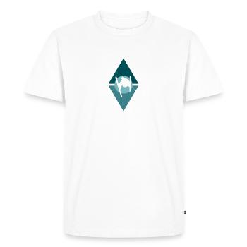 Freeride Skis - Men's Premium Organic T-Shirt - white - Front - Nico (187cm)