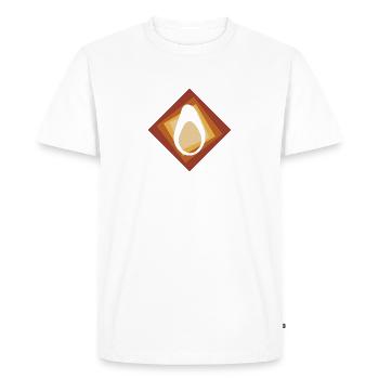 Avocado Breakfast Avocado Toast - Men's Premium Organic T-Shirt - white - Front - Nico (187cm)