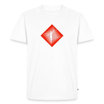 Rod Turning Bar Turning Baton Twirling - Men's Premium Organic T-Shirt - white - Front - Nico (187cm)