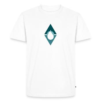 Vegan Avocado Avocado - Men's Premium Organic T-Shirt - white - Front - Nico (187cm)