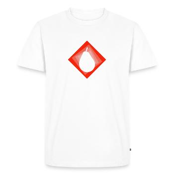 Avocado Avocado Toast Vegan - Men's Premium Organic T-Shirt - white - Front - Nico (187cm)