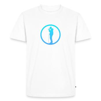 Beatboxer Beatboxing Beatboxing - T-shirt Premium bio Homme - blanc - Devant - Nico (187cm)