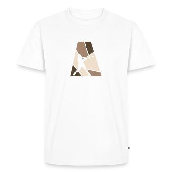 Softball Joueur de softball lanceur - T-shirt Premium bio Homme - blanc - Devant - Nico (187cm)