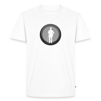 Joueurs de billard Billard Billard - T-shirt Premium bio Homme - blanc - Devant - Nico (187cm)