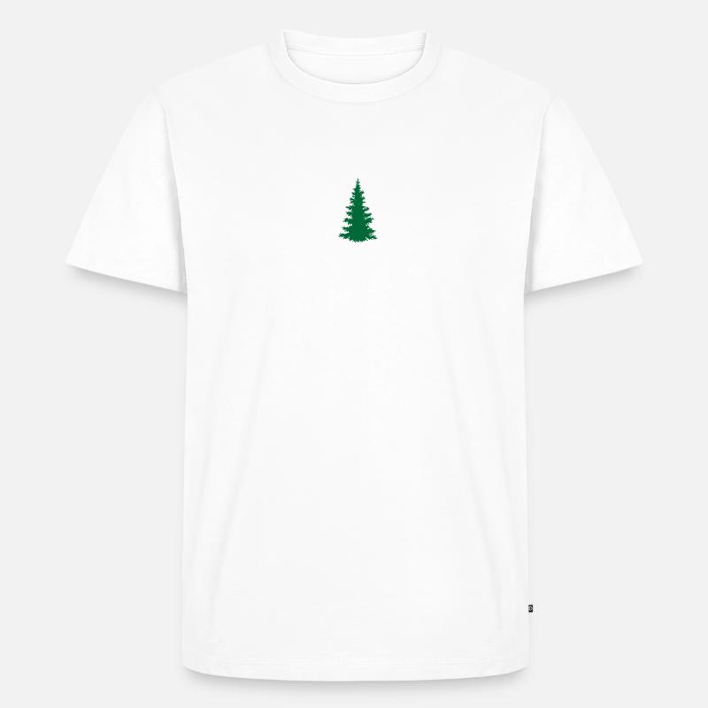 PRESENT - Männer Premium Bio T-Shirt - Weiß
