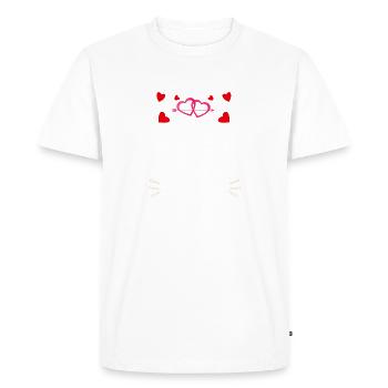 Thanks For All of the Amazing Orgasms - T-shirt Premium bio Homme - blanc - Devant - Nico (187cm)