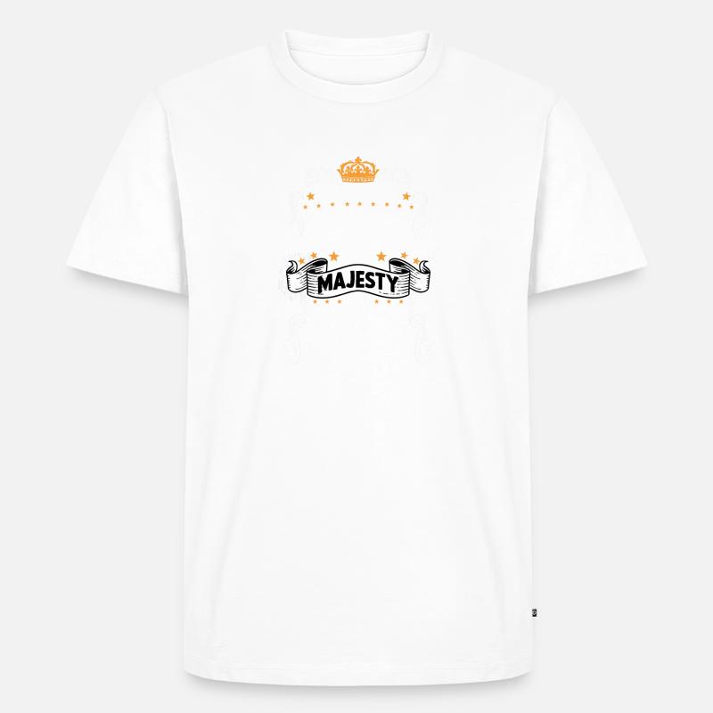 Comptable T drôle de dire comptable motive - T-shirt Premium bio Homme - blanc
