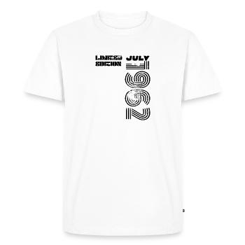 1962 - Men's Premium Organic T-Shirt - white - Front - Nico (187cm)