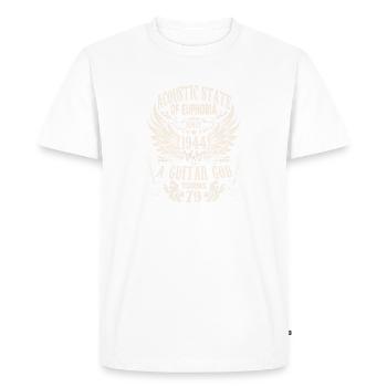 Guitarists Rocker Birthday Band Year 194 - Men's Premium Organic T-Shirt - white - Front - Nico (187cm)