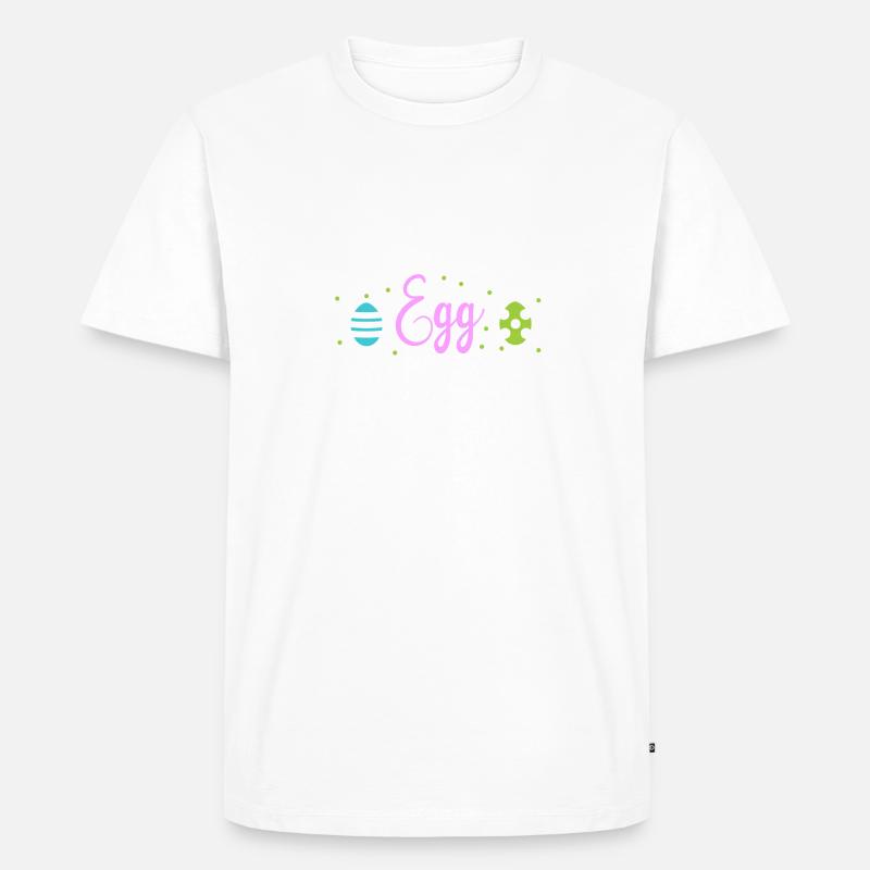 Easter Egg Hunt - Männer Premium Bio T-Shirt - Weiß