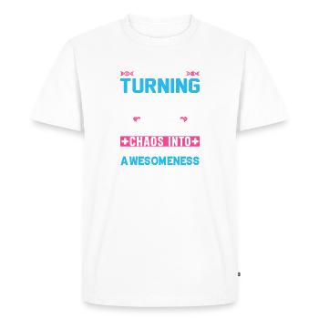 ICD 10 - Medical Coding Specialist - Men's Premium Organic T-Shirt - white - Front - Nico (187cm)