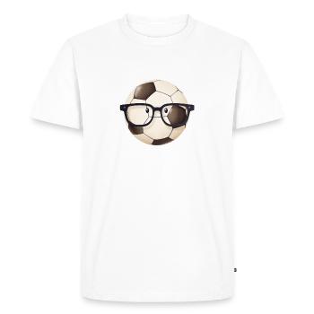 Joueur de football Drôle d’athlète Sport Amoureux du football - T-shirt Premium bio Homme - blanc - Devant - Nico (187cm)