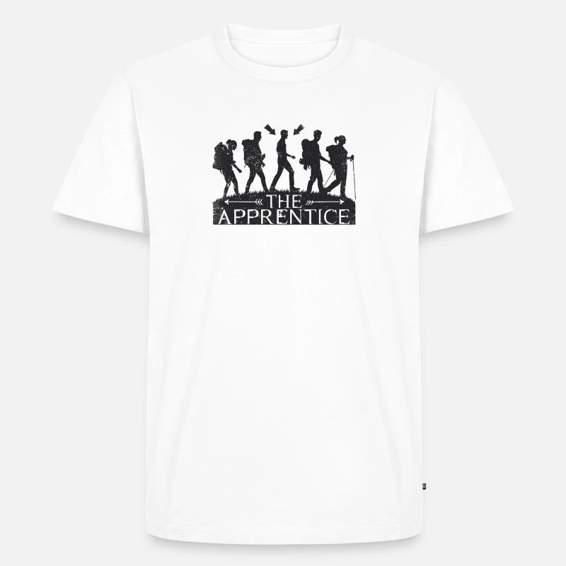 The Apprentice - Männer Premium Bio T-Shirt - Weiß