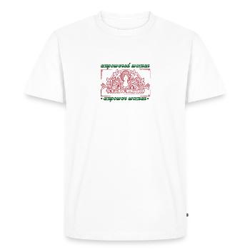 Empowered Women Empower Women - Men's Premium Organic T-Shirt - white - Front - Nico (187cm)