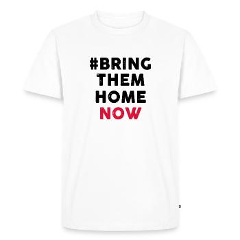 Bring Them Home Now Vintage T Shirt - Men's Premium Organic T-Shirt - white - Front - Nico (187cm)