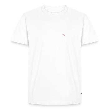 Humour chien Spitz - T-shirt Premium bio Homme - blanc - Devant - Nico (187cm)