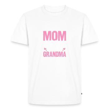 La plus grande grand-mère du monde grand-mère drôle Gigi - T-shirt Premium bio Homme - blanc - Devant - Nico (187cm)