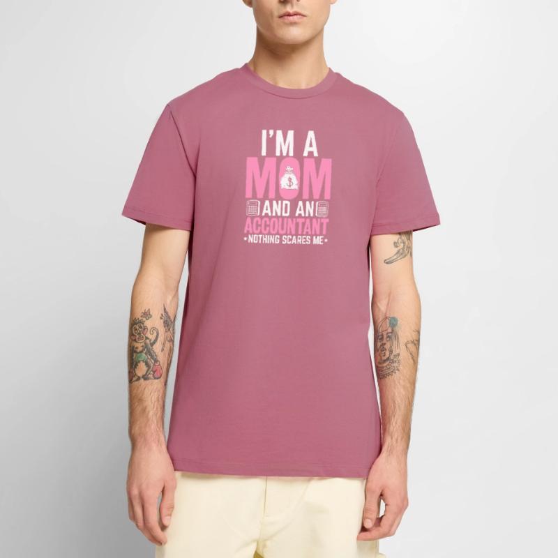 Ich bin eine Mutter und ein Buchhalter Lustige Mutter CPA Männer Premium Bio T-Shirt