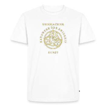 LE MÉTIER D’HORLOGER DE L’ÉTERNITÉ - T-shirt Premium bio Homme - blanc - Devant - Nico (187cm)
