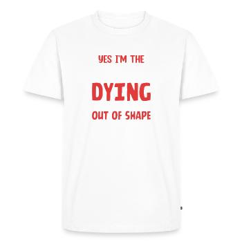, je suis le pneumologue Funny Pulmonary Peds RT - T-shirt Premium bio Homme - blanc - Devant - Nico (187cm)