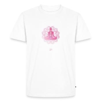 Zen Since 1982 - 43 Years of Serenity - Men's Premium Organic T-Shirt - white - Front - Nico (187cm)