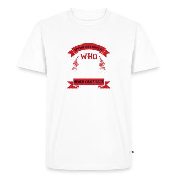 vétéran ne me remerciez pas remerciez mes frères qui - T-shirt Premium bio Homme - blanc - Devant - Nico (187cm)