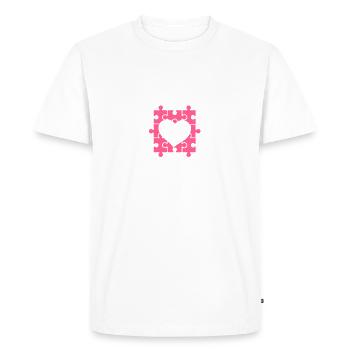 les enfants autistes sont au certains - T-shirt Premium bio Homme - blanc - Devant - Nico (187cm)