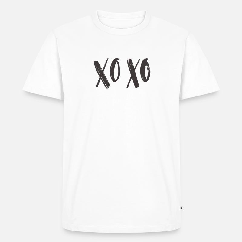 Conception XOXO - T-shirt Premium bio Homme - blanc