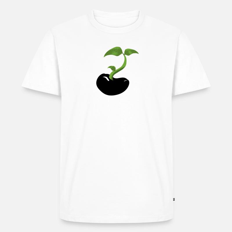 Der Same - Männer Premium Bio T-Shirt - Weiß