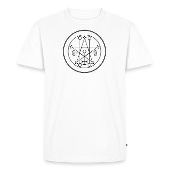 Astaroth Seal - T-shirt Premium bio Homme - blanc - Devant - Nico (187cm)