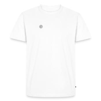 Potential Physics Kinetic Energy Gift - Men's Premium Organic T-Shirt - white - Front - Nico (187cm)