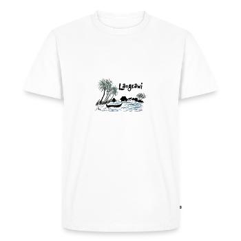 Pulau Langkawi Malaisie - T-shirt Premium bio Homme - blanc - Devant - Nico (187cm)