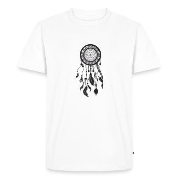 Fantastic - Men's Premium Organic T-Shirt - white - Front - Nico (187cm)