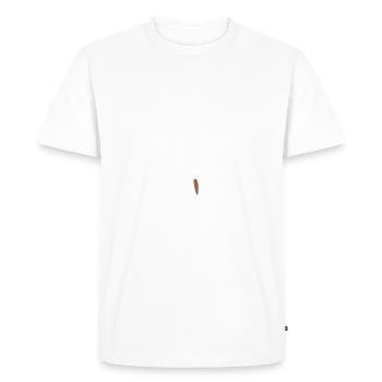 Graines de pissenlit et spores de pissenlit - T-shirt Premium bio Homme - blanc - Devant - Nico (187cm)