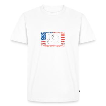 Enough is Enough - End Gun Violence - Men's Premium Organic T-Shirt - white - Front - Nico (187cm)