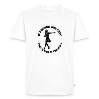 Danse Hobby Dancer Sport Cadeau Danse Sport - T-shirt Premium bio Homme - blanc - Devant - Nico (187cm)