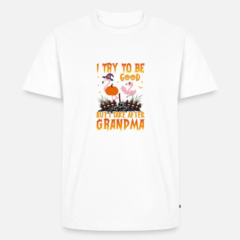 4 - Männer Premium Bio T-Shirt - Weiß