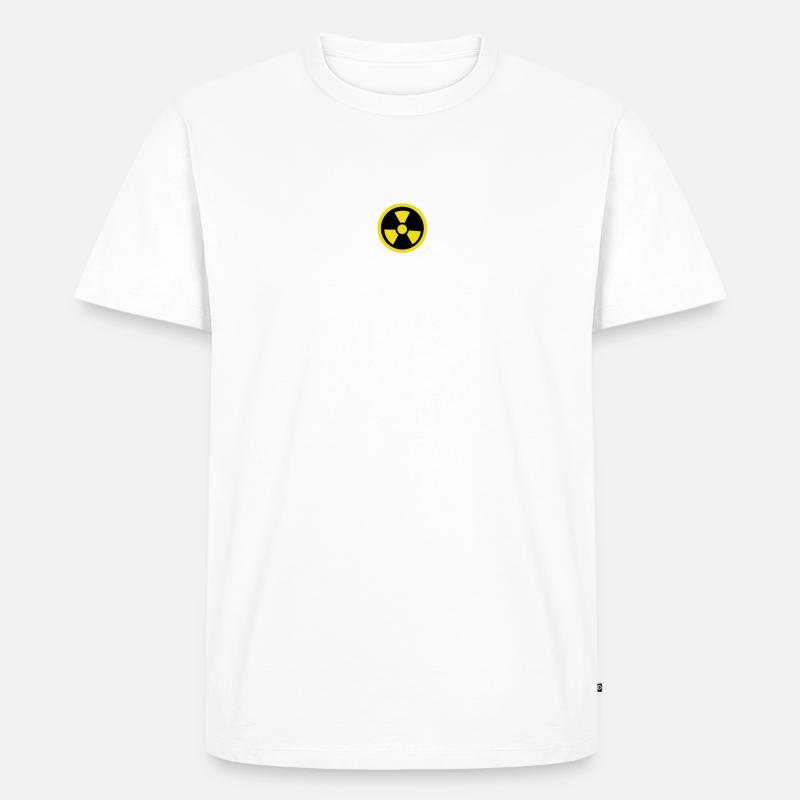 Nuklearwissenschaft Kernkraft statt Kohlekraft - Männer Premium Bio T-Shirt - Weiß