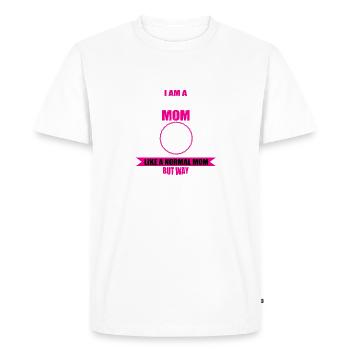 Meal Prep Mama - Men's Premium Organic T-Shirt - white - Front - Nico (187cm)