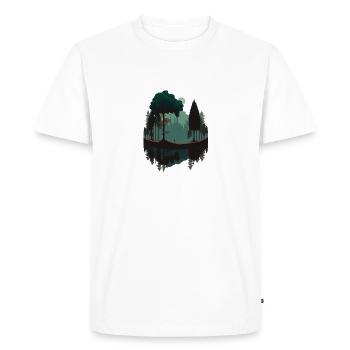 SURREAL - Men's Premium Organic T-Shirt - white - Front - Nico (187cm)