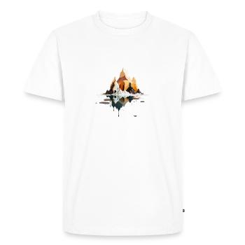 SURREAL - Men's Premium Organic T-Shirt - white - Front - Nico (187cm)