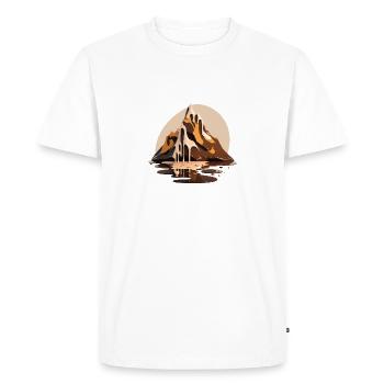SURREAL - Men's Premium Organic T-Shirt - white - Front - Nico (187cm)