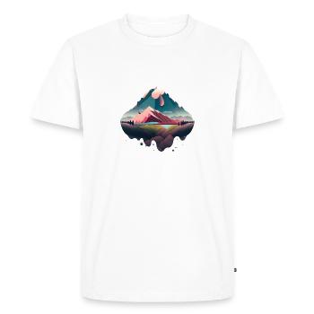 SURREAL - Men's Premium Organic T-Shirt - white - Front - Nico (187cm)