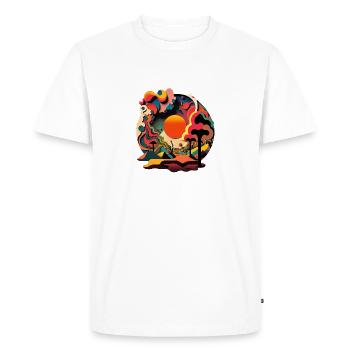 SURREAL - Men's Premium Organic T-Shirt - white - Front - Nico (187cm)
