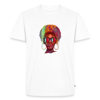 Republic of Maluku Selatan - Men's Premium Organic T-Shirt - white - Front - Nico (187cm)