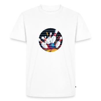 Bowler Skittles Club Bowling Skittles Bowling Club - T-shirt Premium bio Homme - blanc - Devant - Nico (187cm)
