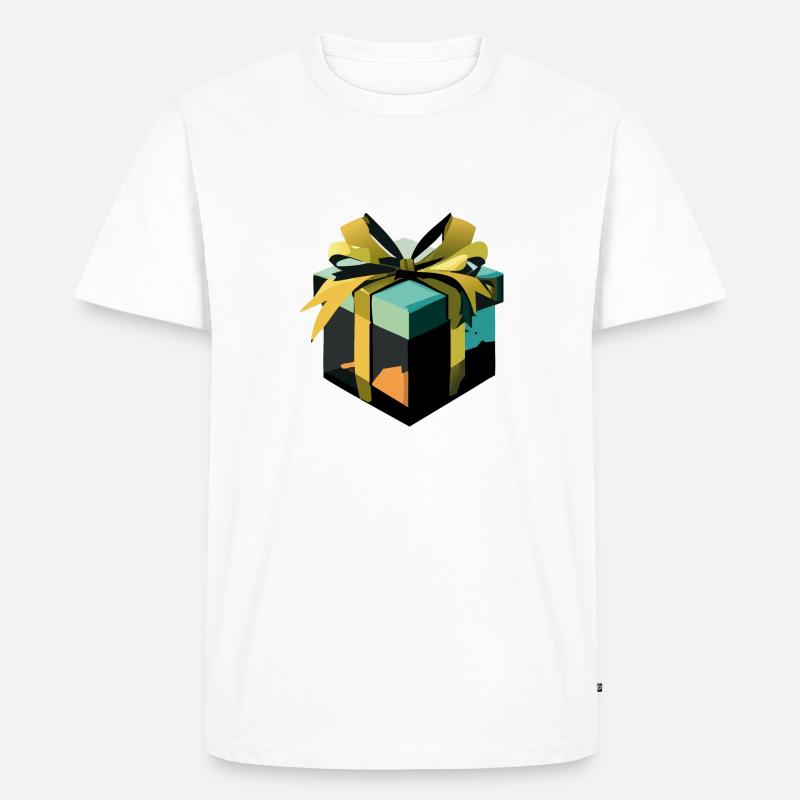 Geschenk - Männer Premium Bio T-Shirt - Weiß